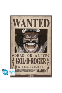One Piece - Poster Maxi 91.5X61 - Wanted Gol .D. Roger