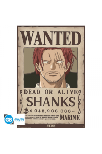 One Piece - Poster Maxi 91.5X61 - Wanted Shanks