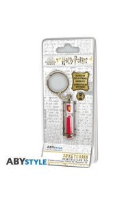 Harry Potter - Keychain 3D Gryffindor Hourglass