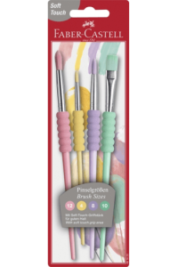 Set kistova od sintetičkih vlakana pk4 Faber Castell 481620 pastel blister