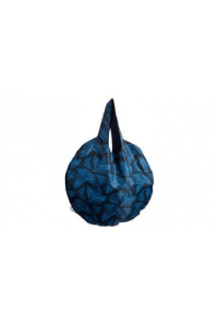 Torba Easy Bag Round XL, Philodendron blue