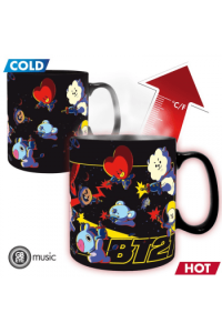 Bt21 - Mug Heat Change - 460 ml - Space - Cardboard Box *