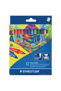 Flomaster školski 12boja Staedtler 325 C12