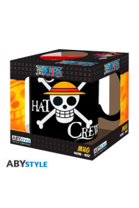 One Piece - Mug - 460 ml - Luffy & Skull - Cardboard Box