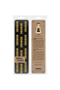 Označivač stranica kartonski 4,5 x 17,5cm Ethno Croatia Levanjska Varoš P12