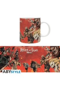 Attack On Titan - Mug - 320 ml - Battle Scene Season 4 - Subli