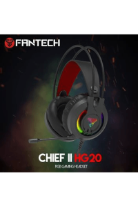 Slušalice žične gaming Fantech 2*3.5 mm + USB + mikrofon Chef II HG20