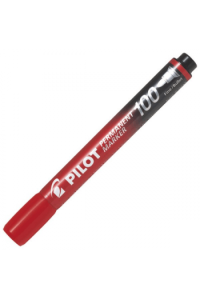 Marker permanentni 1mm okrugli vrh Pilot SCA-100-R crveni