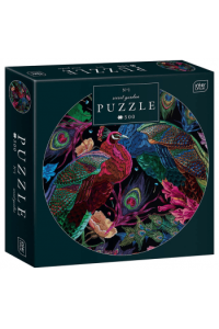 Puzzle 500 kom okrugle Secret Garden 1 Interdruk