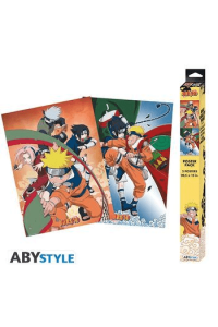 Naruto Set 2 Chibi Posters Team 7 (52x38cm)