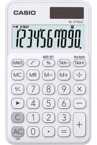 Kalkulator casio SL-310 UC-WE bijeli karton.pak.