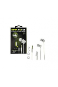 MAXMOBILE SLUŠALICE HANDSFREE KV-1373 bijela, 3,5 mm