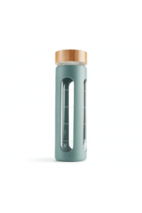 Staklena boca Miquelrius od borosilikatnog stakla kojeg se može reciklirati zelena MR13115