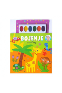 Bojanka Bojenje prstićima + vodene boje (narančasta)