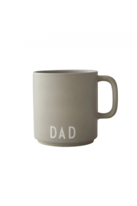 Šalica S Ručkom - Dad (Cool Grey)