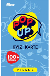 Pop Up kviz karte Pjesme