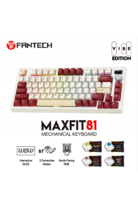 Tipkovnica gaming bežična mehanička Fantech MAX FIT 81 Milky BR. SW MK910 RP B-C