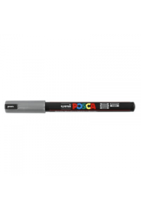 Marker Uni pc-1m Posca srebrni