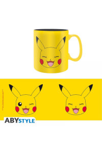 Pokemon - Mug - 460 ml - Pikachu Face - With Box  See Abymuga564