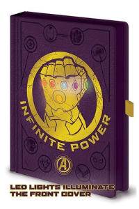 Pyramid Avengers Infinity War (Gauntlet) Light Up A5 Notebook