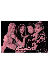 BLACK PINK - Poster "Group Pink" (91.5x61)