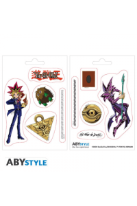 Yu-Gi-Oh! - Stickers - 16X11cm 2 Sheets - Yugi & Dark Magician