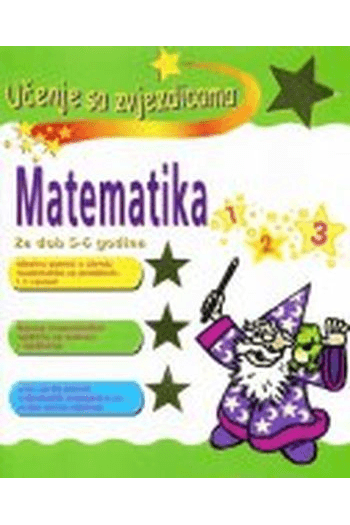 Knjiga Matematika za dob 5-6 godine - naslovnica