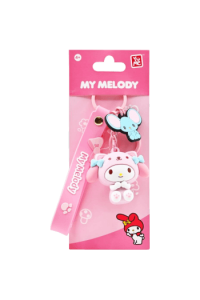 Yume Hello Kitty & Friends Animal Series Keychain With Hand Strap - My Melody