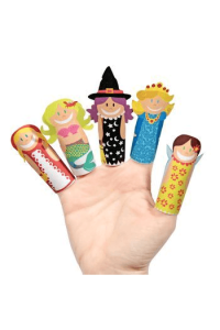 Ženski likovi figurice za prste