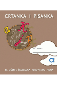 Crtanka i pisanka, za učenje školskog rukopisnog pisma, 2. razred osnovne škole