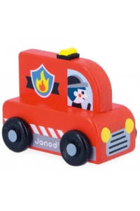 Drveni autić - Vatrogasno vozilo