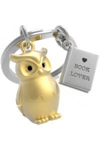 Privjesak owl & book