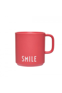 Šalica S Ručkom - Smile (Red)