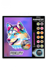 Slikanje s dijamantima - POP više motiva - Vuk