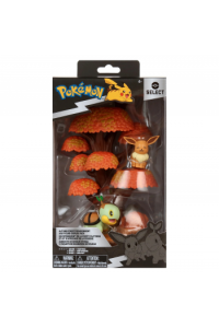 Pokemon Set Za Igru S Figuricom 15Cm - Autumn Forest - Eevee And Turtwig W5