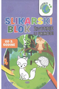 Naturalis: Slikarski blok životinje u prirodi