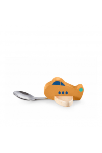 Kids Spoon - Knatter - airplane - yellow