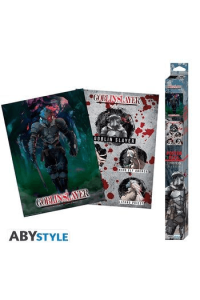 Goblin Slayer Set 2 Chibi Posters Groupe & Slayer (52x38cm)