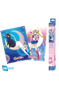 Sailor Moon - Set 2 Posters Chibi 52X38 - Sailor Moon & Cats