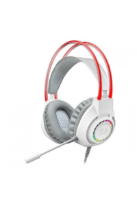 Headset - Redragon Scream H231 Rgb Wired White