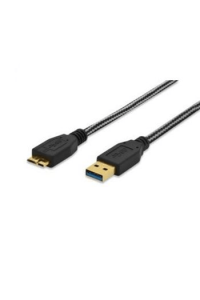 EDNET KABEL USB 3.0 3,0M A/B BLACK