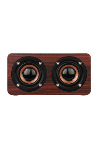 Zvučnik prijenosni bežični Bluetooth 15 cm HS - BT 182 tamno drvo