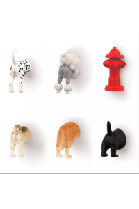 Dog Butt Magnets Set
