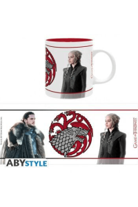 GAME OF THRONES - Mug - 320 ml - Jon & Daenerys - subli - With box