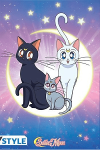 Sailor Moon - Poster Luna, Artemis & Diana (91.5X61)