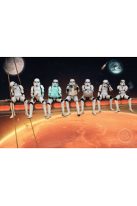 Original Stormtrooper - Poster On Girders (91.5X61)