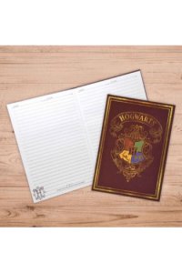 Blue Sky Harry Potter A5 Casebound Notebook - Red - Colourful Crest