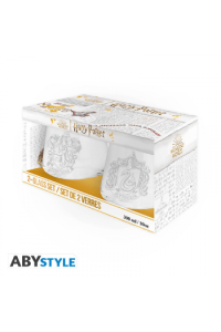 Harry Potter - 2 Glass Set Gryffindor & Slytherin Europe