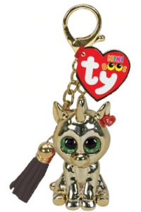 Privjesak TY Gold - Mini Boo zlatni jednorog