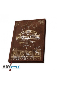 HARRY POTTER - A5 Notebook Quidditch X4